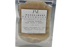 REVITALIZE Rosemary + Mint Sugar Scrub with Shea Butter Travel Packet 1oz